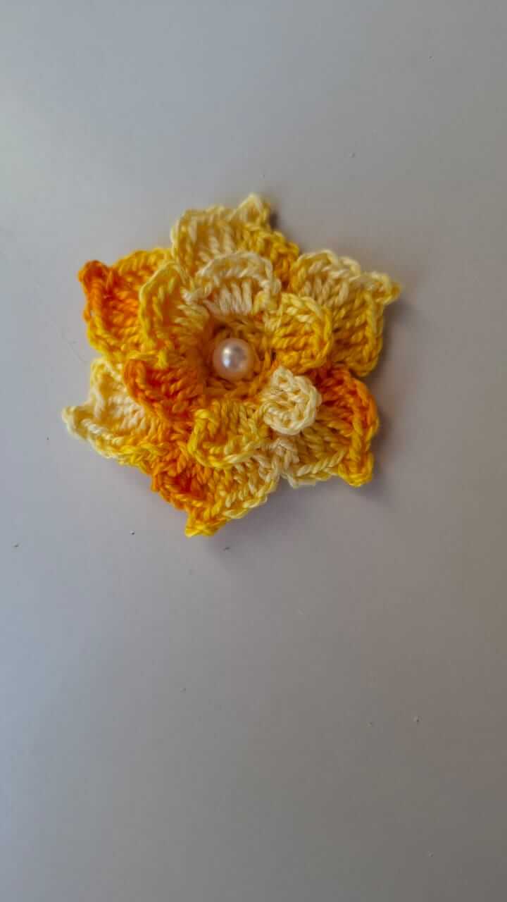 Flores de Crochê para Aplicação: Modelos e Passo a Passo