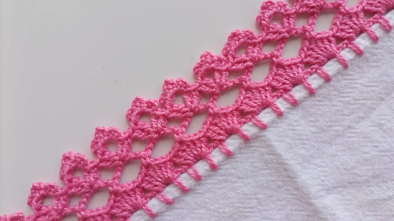 Bico de Crochê Rendado com Picôs que Valorizam o Pano de Prato. Passo a Passo e 3 modelos com gráficos.